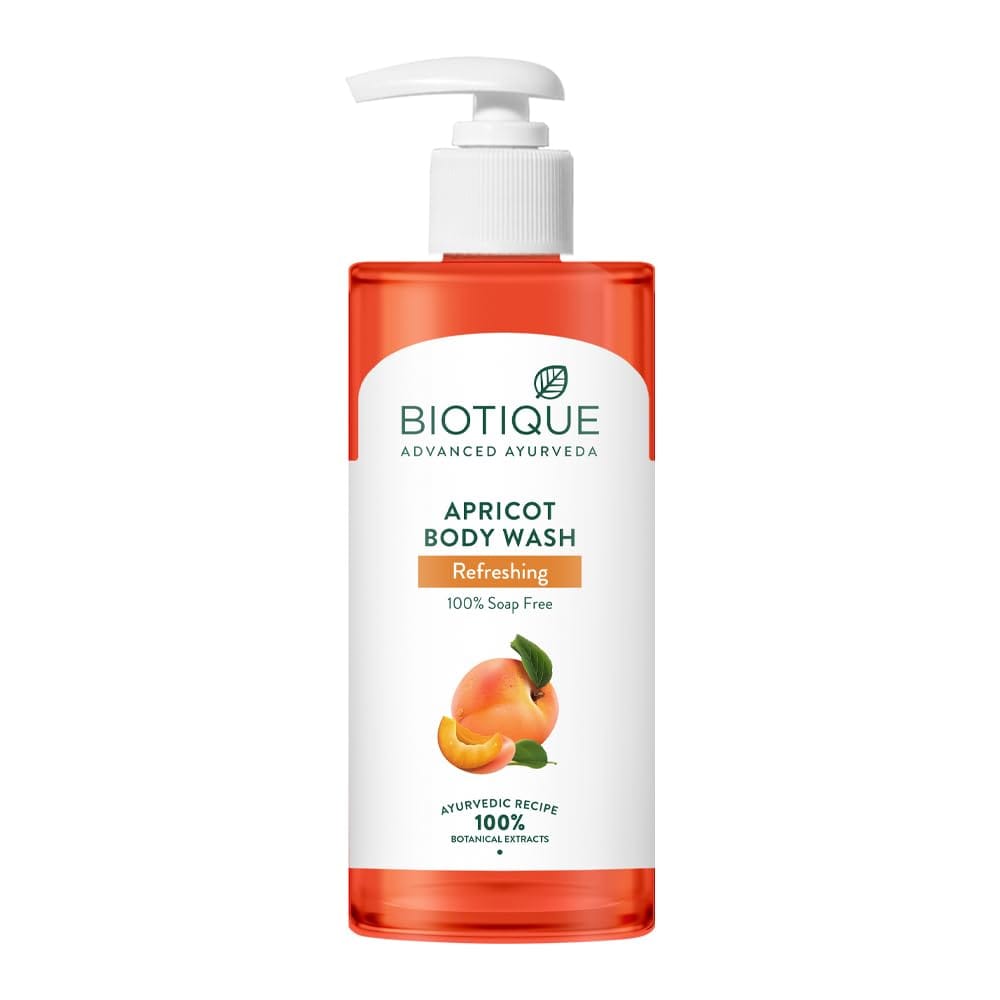 Biotique Apricot Refreshing Body Wash 300ml Biotique Apricot Refreshing Body Wash 300ml - Yellow / 300 ml (Pack of 1)