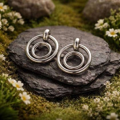 silver earing silver earing