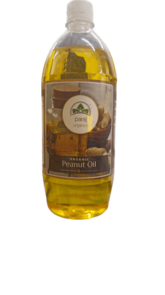 Organic Groundnut/Peanut Oil  1 LTR