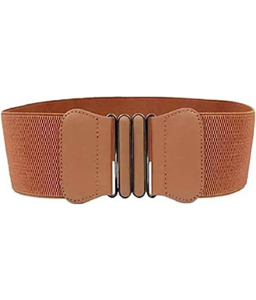 Livosorb Black Faux Leather Casual Belt
