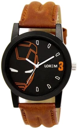 LOREM Multicolor Iron Man Analog Watch for Men LR04-UF LOREM Multicolor Iron Man Analog Watch for Men LR04-UF