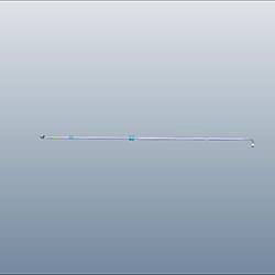 BRAKE HOSE ASSY HECU TO FR CALIPER - XPULSE 210LC OBDIIP2 - 45126ACY110S