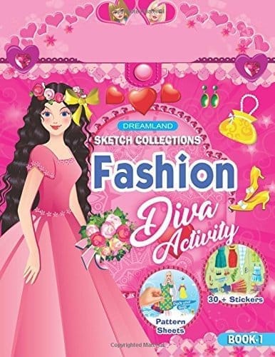 Fashion Diva Activity - Book 1 [Paperback] Dreamland Publications