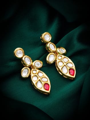Morison Golden Peacock Earrings Vibrant Heritage Design