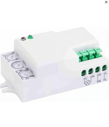 Motion Sensor, Switch Radar Automatic Control Body Motion Detector Energy Saving Sensor Motion Sensor nova 4T Detection Range 180/360 4 Year warrenty