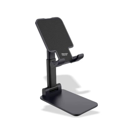 DHRUVINSRI Foldable Mobile Stand with Adjustable Angle – Portable Desktop Table Mobile Holder for Convenient Viewing and Hands-Free Use