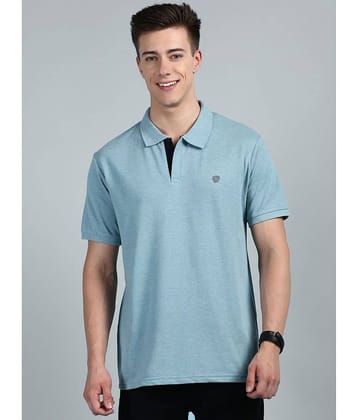 Lux Cozi Cotton Regular Fit Solid Half Sleeves Men's Polo T Shirt - Black ( Pack of 1 )