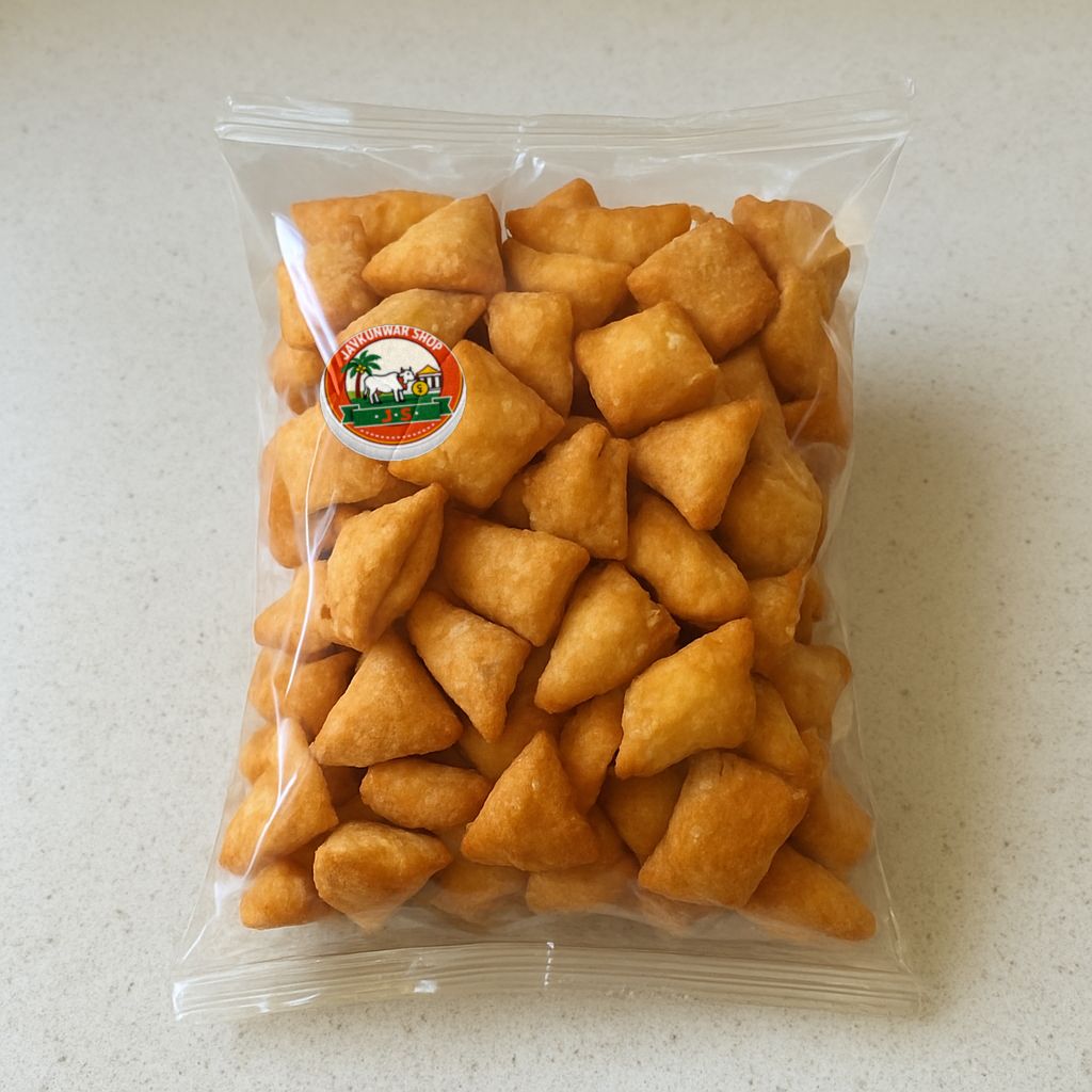 Jaykunwar Shop's shakkarpara - traditional indian snack