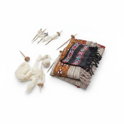 Artisan Hand-Weaving & Spinning Craft Kit
