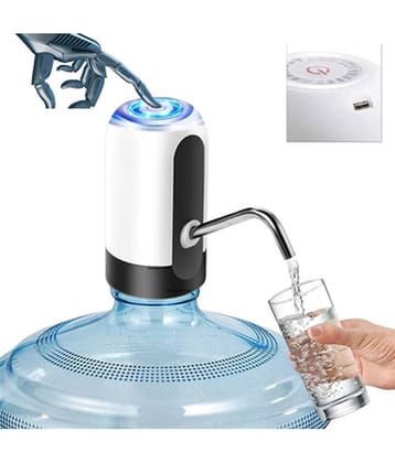 Automatic Wireless Electric Rechargeable Drinking Water Dispenser Pump for 20 Liter Bottle Can with USB charging