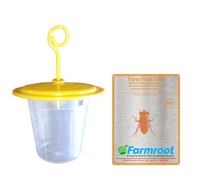FARM FRUIT LURE WITH MINI LOCK TRAP - 2 UNITS