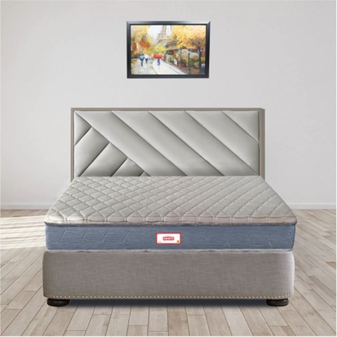 Coirfit Health Spa Air Dual Comfort With SRTX Technology 5 Inch Single Size Bonded Foam Mattress (72X30 Inches), Infused Cool Gel, NASA Approved Memory Foam, All Side Quilted,| 15-Year Warranty