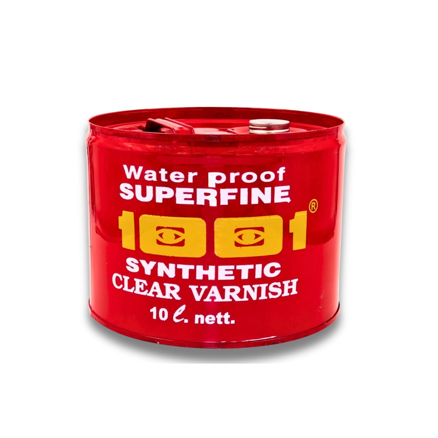 1001 Waterproof Superfine Synthetic Clear Varnish, 10L,
