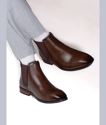 Fentacia Brown Men's Chelsea Boots