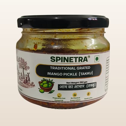 Traditional Grated Mango pickle (Takku)