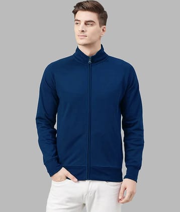 AUSK Fleece Men's Casual Jacket - Teal ( Pack of 1 )