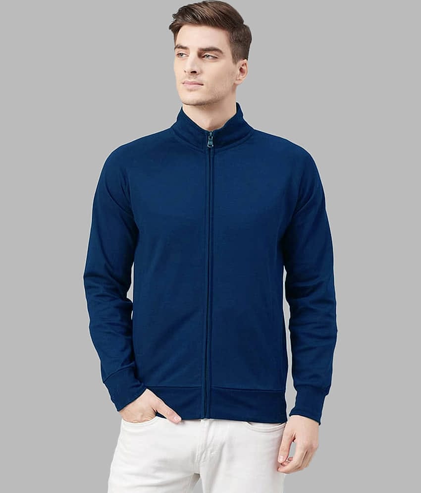 AUSK Fleece Men's Casual Jacket - Teal ( Pack of 1 )