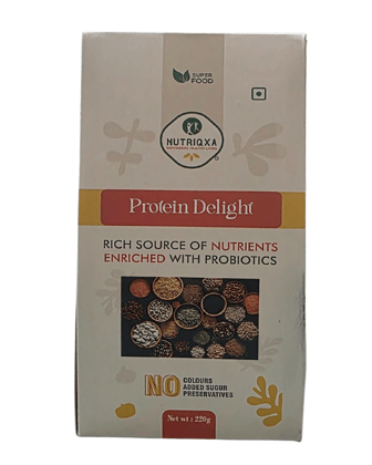 NUTRIQXA Sugar Free Plant Protein for Energy & Strength