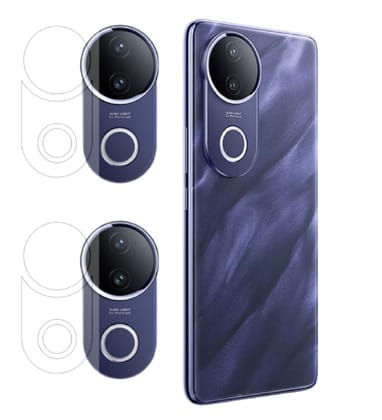 ISAAK Back Camera Lens Protector compatible for Vivo T4r 5G (Pack of 2) ISAAK Back Camera Lens Protector compatible for Vivo T4r 5G (Pack of 2)
