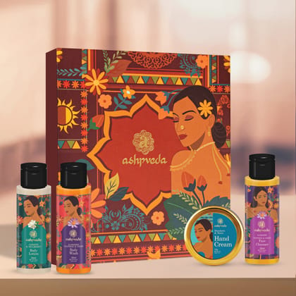 Ashpveda Heritage Skin and Body Care Travel Gift Box Ashpveda Heritage Skin and Body Care Travel Gift Box
