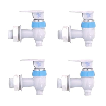 AMPEREUS Plastic Polished 4 Pcs Ro Jar Or Water Dispenser Tap (Dolphine Type) Compatible For Most Of Water Filter,Water Jar,Matka And All Kinds Of Water Contaners. AMPEREUS Plastic Polished 4 Pcs Ro Jar Or Water Dispenser Tap (Dolphine Type) Compatible For Most Of Water Filter,Water Jar,Matka And All Kinds Of Water Contaners.