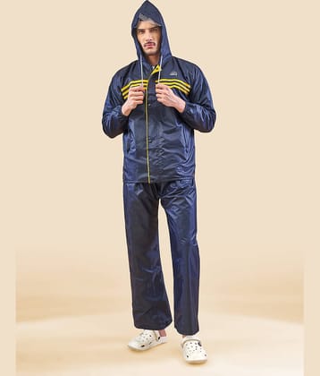lux venus Navy Polyester Men's Rain Suit ( Pack of 1 )