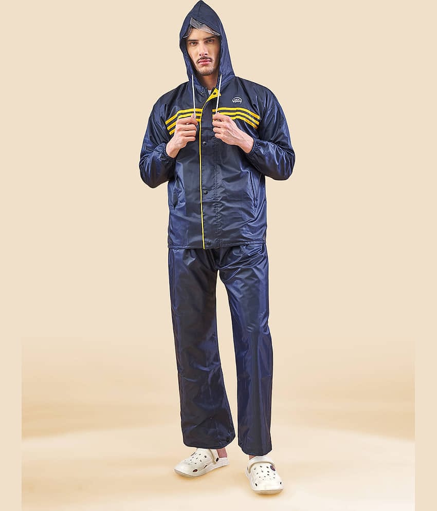 lux venus Navy Polyester Men's Rain Suit ( Pack of 1 )