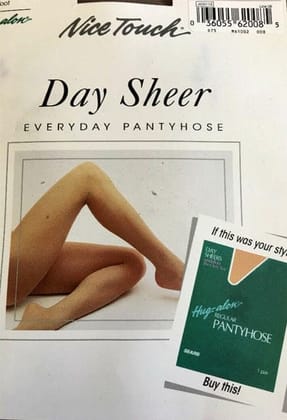 Nice Touch Day Sheer Off Black Everyday Pantyhose Nice Touch Day Sheer Off Black Everyday Pantyhose