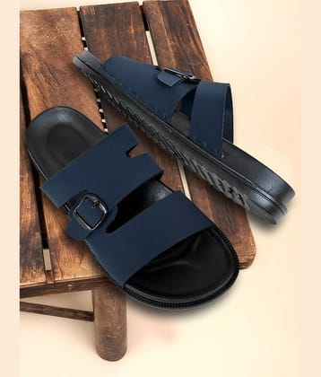 Altek 14308 Navy Men's Thong Flip Flop