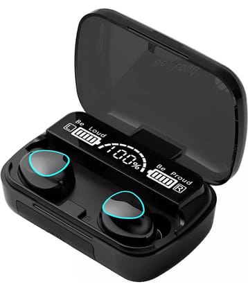 Life Like With Charging box In Ear Bluetooth Earphone 5 Hours Playback Bluetooth IPX4(Splash Proof) Auto pairing -Bluetooth V 5.1 Black