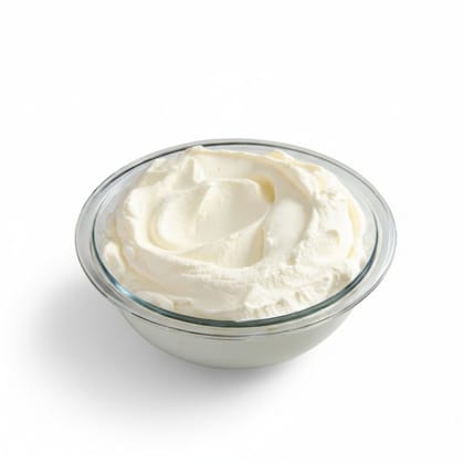 Premium Dairy Cream - 1 kg - One container of dairy cream