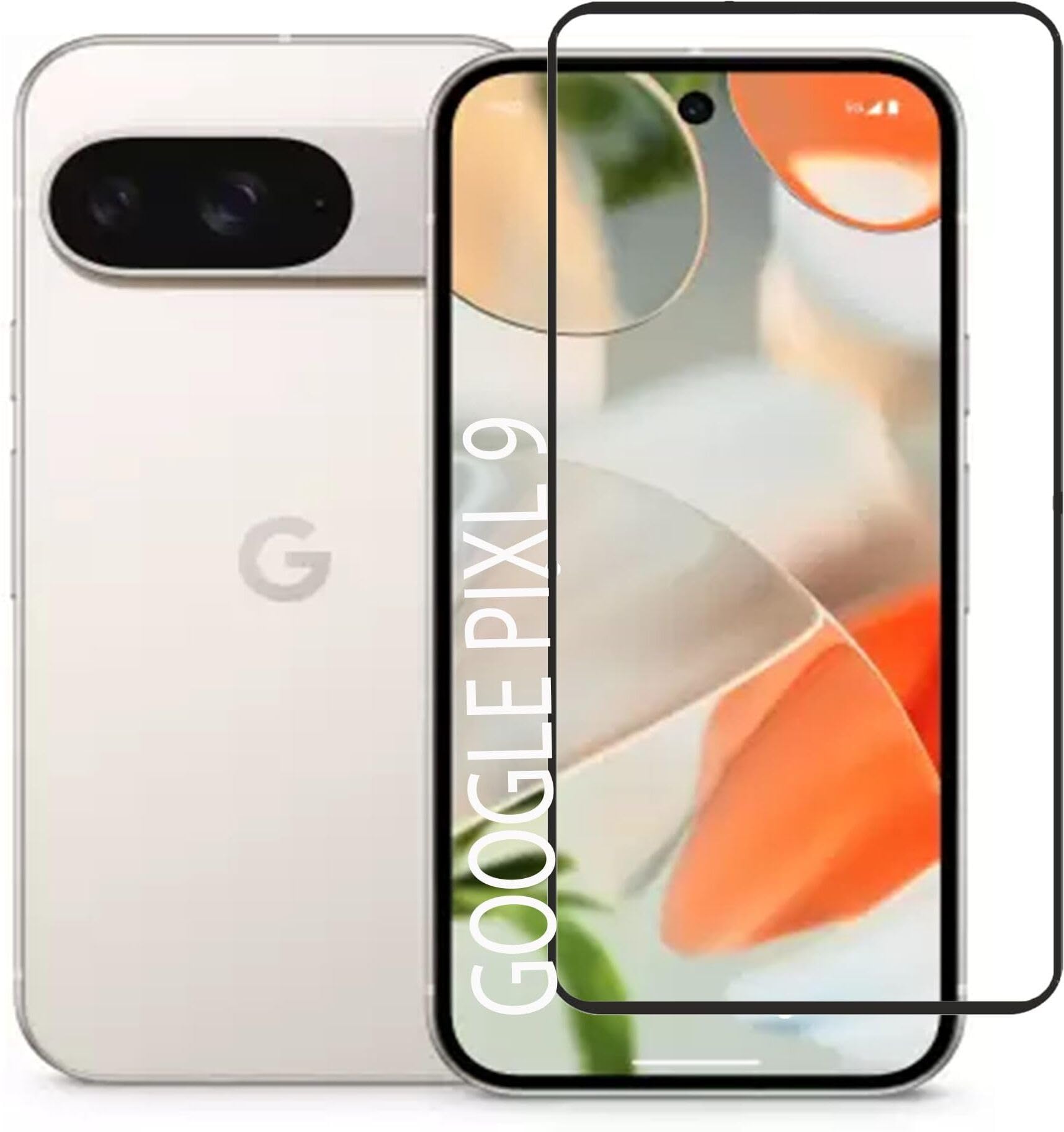 PLUGTECH Advanced Tempered Glass With Anti-Explosion 9H Hardness Edge-To-Edge Coverage Screen Guard for GOG PIXEL 9
