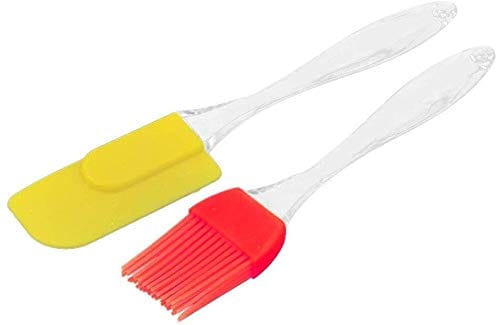 Nawani Silicone Spatula Decorating, Cooking, Baking and Glazing(Multicolour, Standard Size)