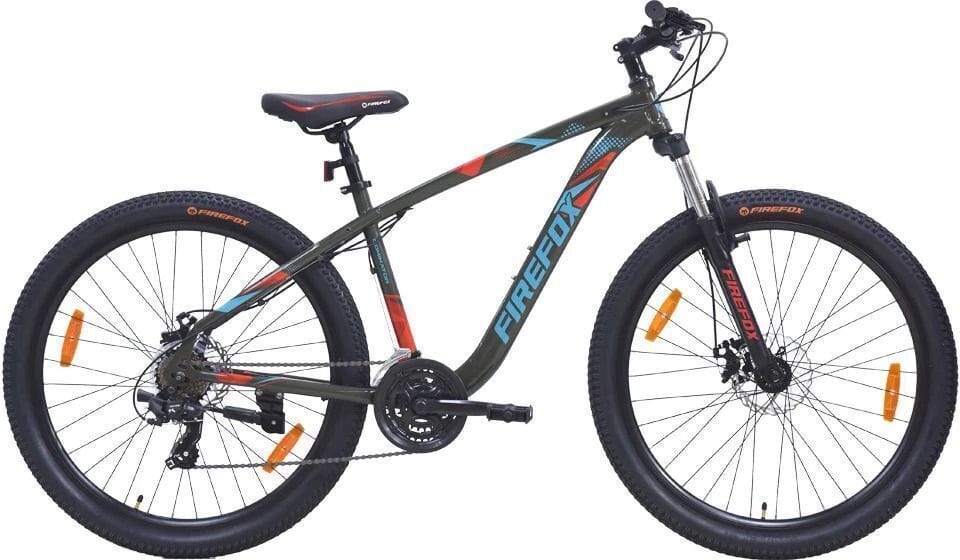 FIREFOX Dominator 27.5D Mountain Cycle (21 Gear, Green, Only Front Suspension)