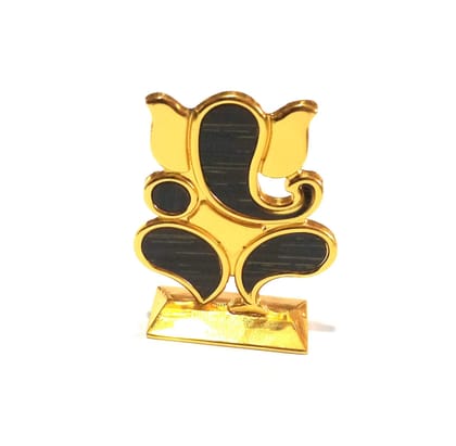 Nawani Metal Ganesha Showpiece Idol for Home Decor and Gift, Size - 6/5 cm Nawani Metal Ganesha Showpiece Idol for Home Decor and Gift, Size - 6/5 cm