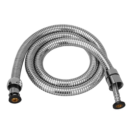 Orvos Shower hose pull out heavy duty, Premium 304 Stainless Steel for both outer hose and braiding of inner tube, 1 meter, for hand showers and health faucets in high end luxury bathrooms