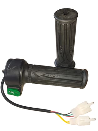 THROTTLE SET (  HORN BUTTON  ) FOR E-BIKE , ELECTRIC SCOOTER & OTHER ELECTRIC VEHICLE. 36V / 48V / 60V / 72V