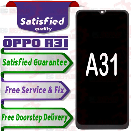 Oppo A31 Combo LCD with Touch Screen for A31  white (display glass combo folder)