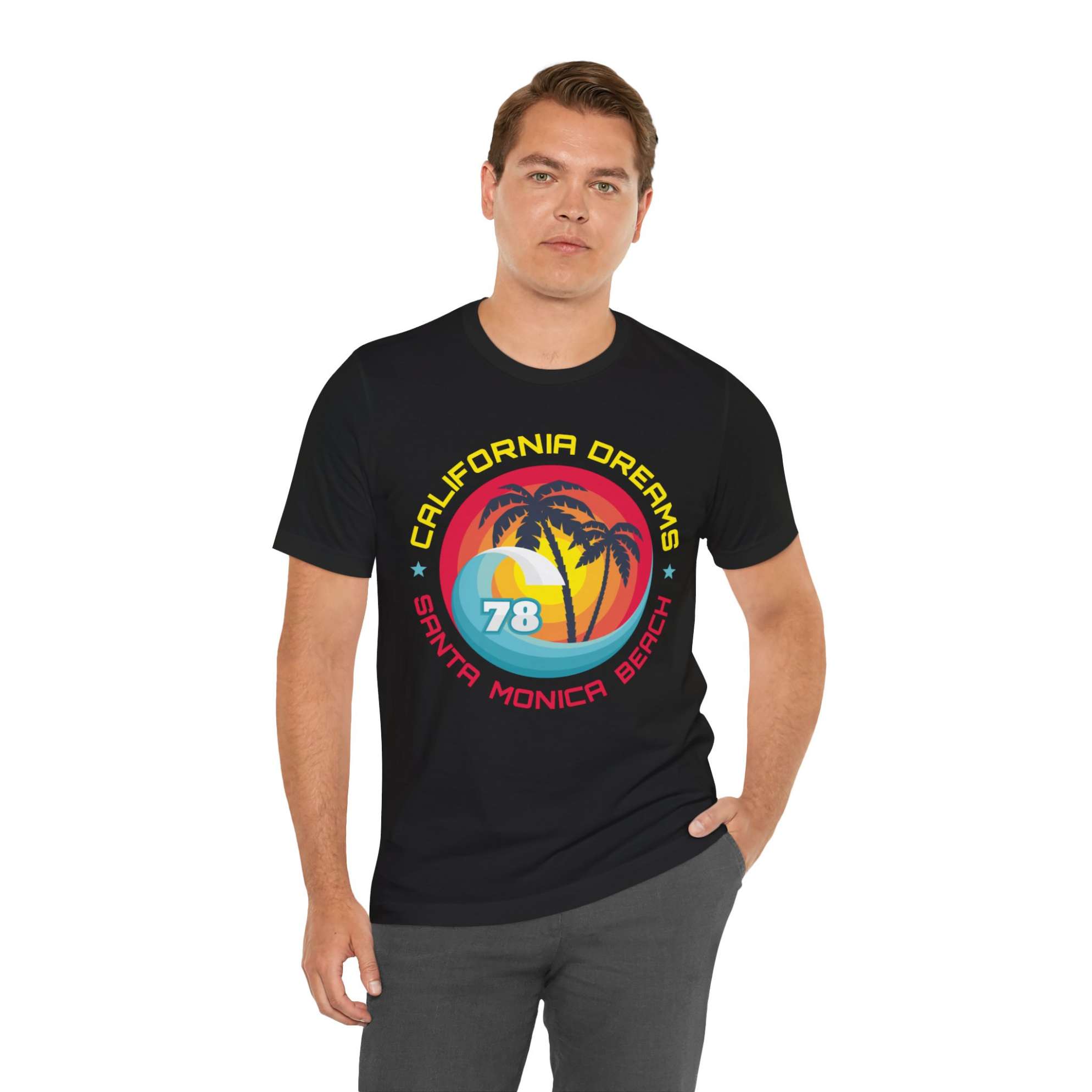 Premium Cotton T-Shirts with Bold Graphic DTF Prints (Color-Black, Size-L)