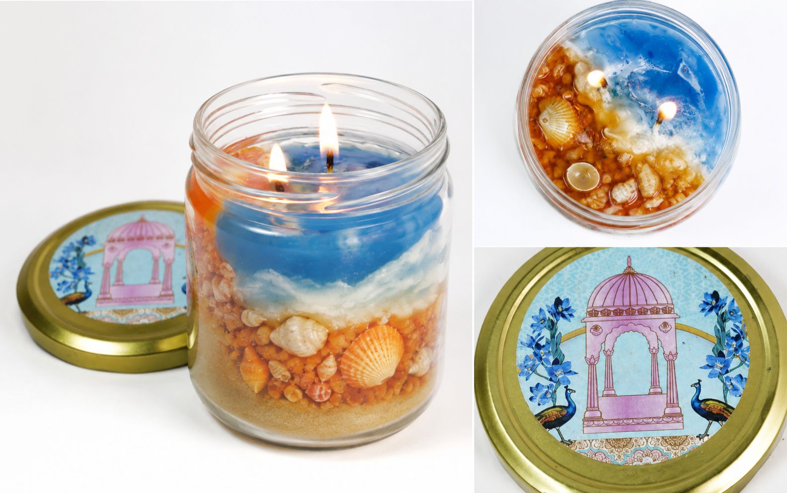 Handcrafted Ocean Candle | Decorative Coastal-Inspired Home Décor & Gift