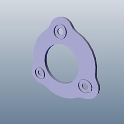 PLATE STOPPER - FF SPORTS 250 LC| HUNK 250 LATAM| Hunk 440| MAVRICK| MAVRICK 440| THUMBSUP THUNDERWHEEL| XTREME 250 NEPAL BANGLADESH| XTREME 250R - 22023ACD000S