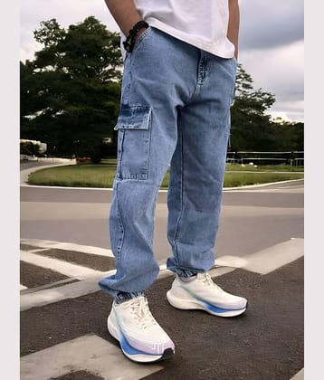 Styzon Men's Jeans - Light Blue ( Pack of 1 )