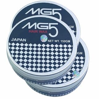 MG5 Japan Hair Wax Strong Hold Japanese Styling Power in a 150g Pack of 3