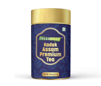 Freshville Kadak Assam Premium Tea 100gm Loose Leaves Freshville Kadak Assam Premium Tea 100gm Loose Leaves