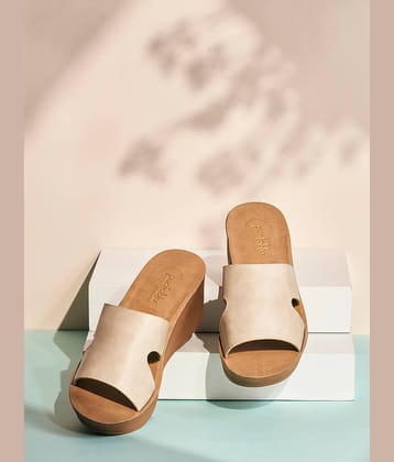 Puntoblu Beige Women's Sandal Heels