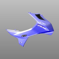 TANK COVER R SIDE - Xtreme 160 - 17550ABZ000RS