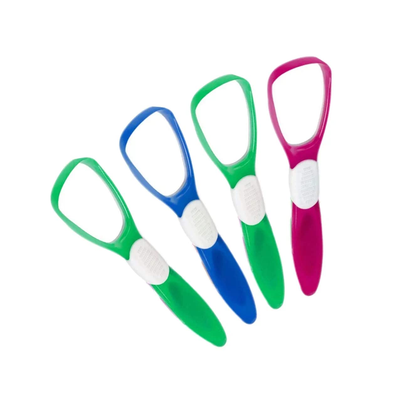 Elecsera Oral Dental Tongue Cleaner/Scrapper Antimicrobial Optimal Oral Hygiene Dental Tongue Cleaner cleaner for kids tongue Pack Of 4