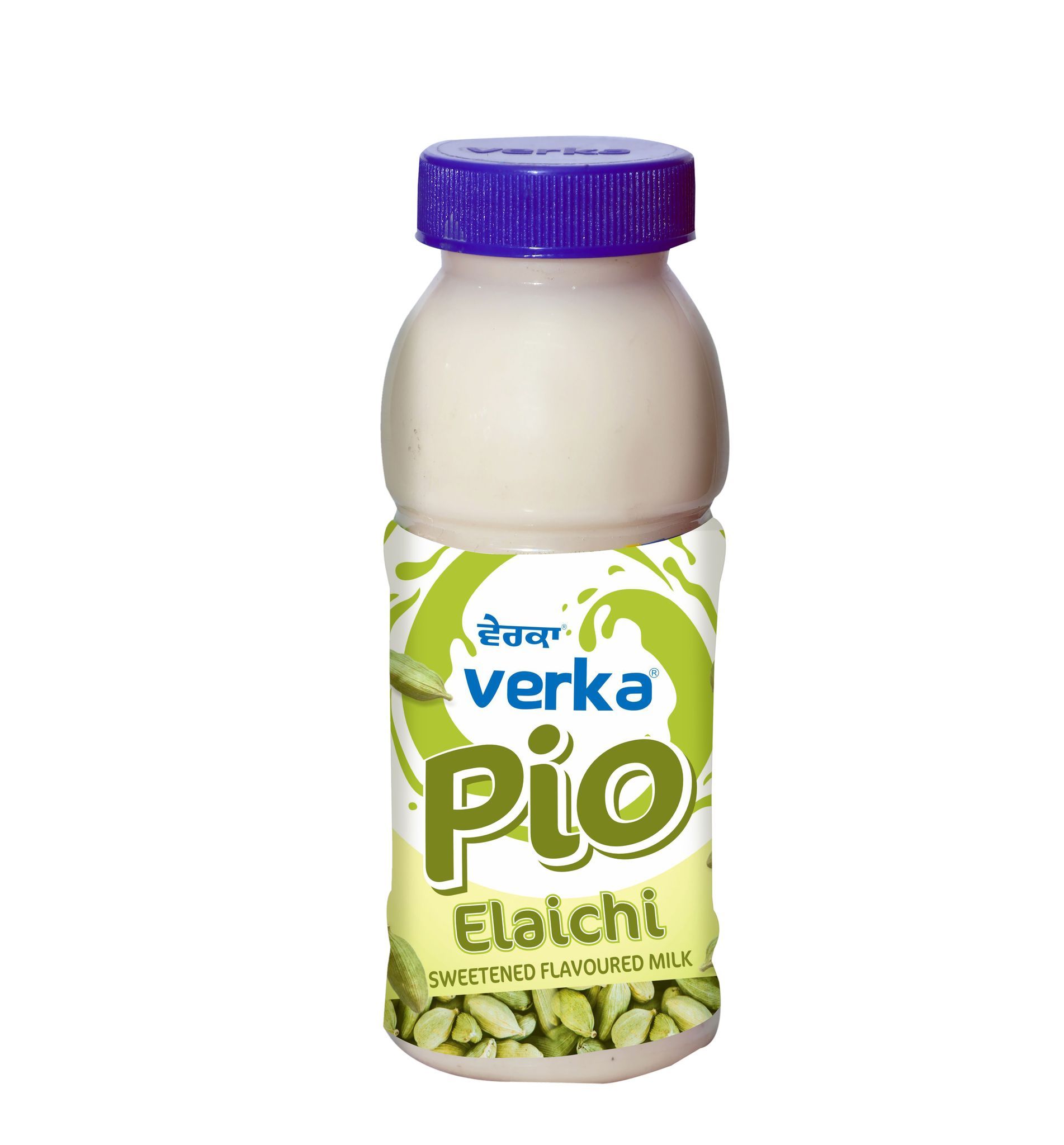 Verka Pio Plastic Bottle 180 Ml Elaichi