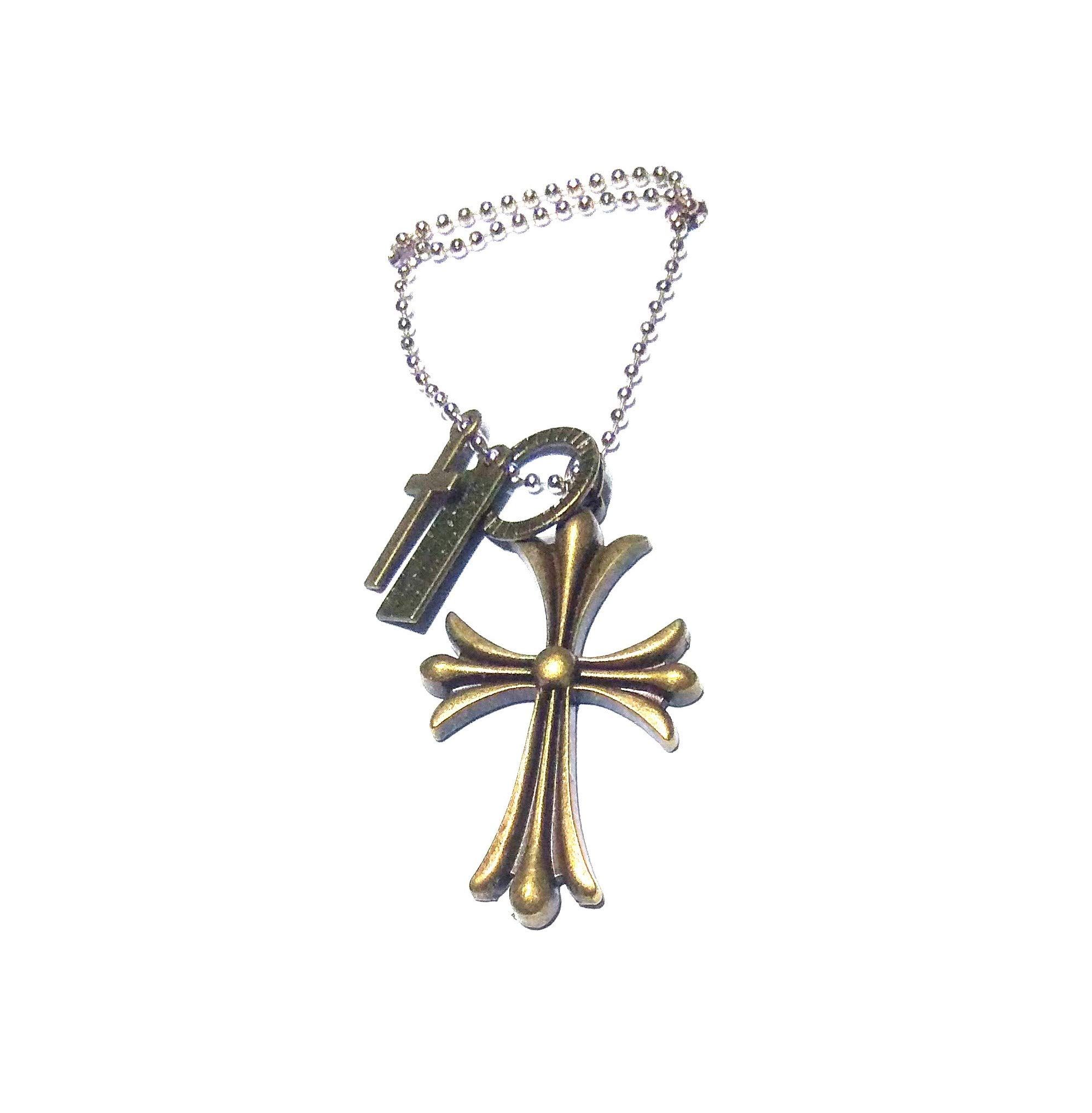 Nawani Cross Locket Pendant for Boys, Locket Necklace for Men and Women