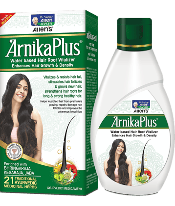 ALLEN ArnikaPlus Hair Root Vitalizer 2 packs Oil 100 ml Pack Of 2